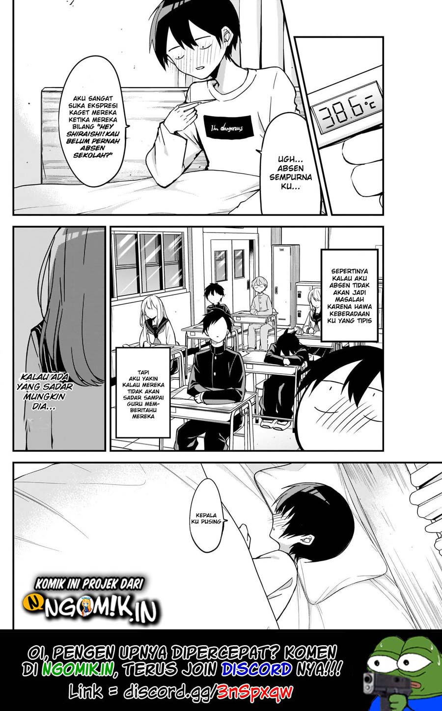 Kubo-san wa Boku (Mobu) wo Yurusanai Chapter 21 Bahasa Indonesia